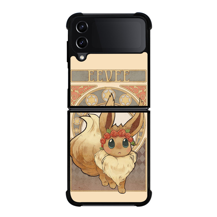 POKEMON EEVEE CUTE Samsung Galaxy Z Flip 4 Case Cover POKEMON EEVEE CUTE Samsung Galaxy Z Flip 4 Case Cover