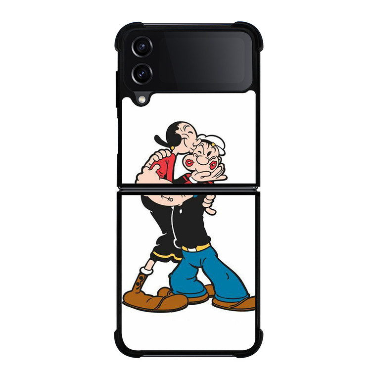 POPEYE AND OLIVE LOVE Samsung Galaxy Z Flip 4 Case Cover