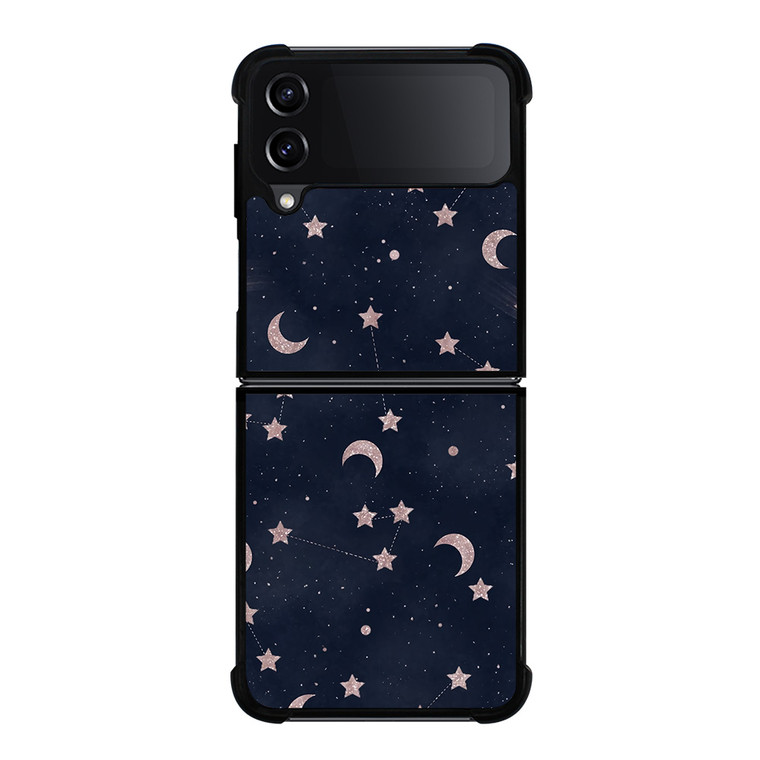 PRETTY NIGHT ASTROLOGICAL SIGN Samsung Galaxy Z Flip 4 Case Cover