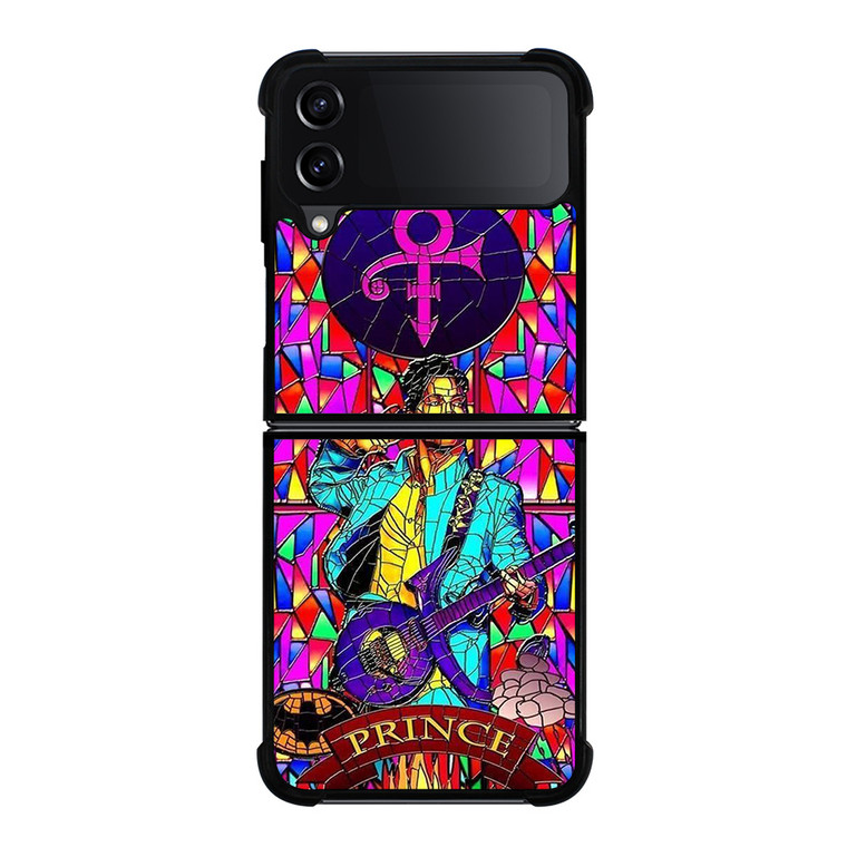 PRINCE PURPLE RAIN MOZAIK Samsung Galaxy Z Flip 4 Case Cover