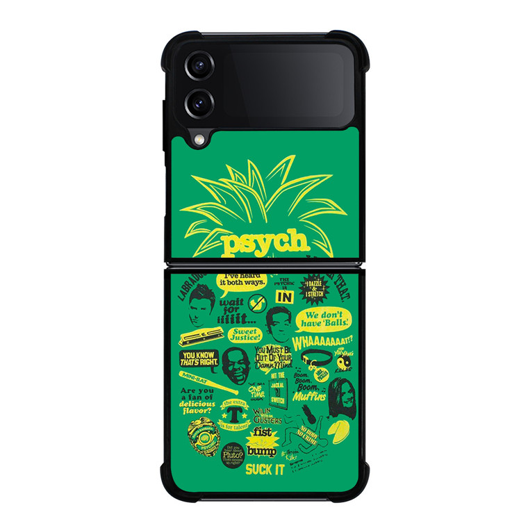 PSYCH LOGO Samsung Galaxy Z Flip 4 Case Cover