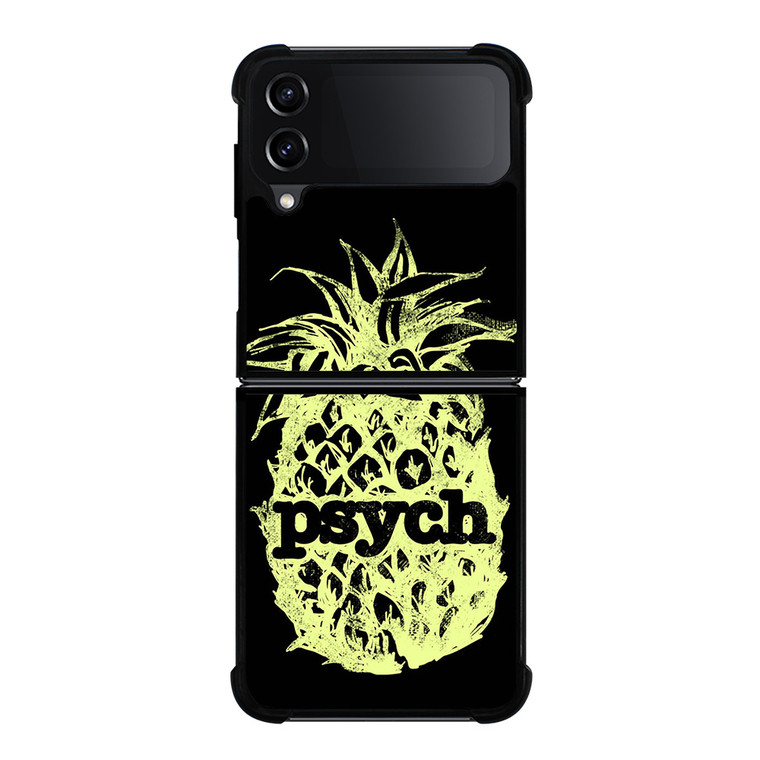 PSYCH PINEAPPLE VINTAGE Samsung Galaxy Z Flip 4 Case Cover