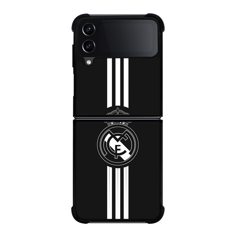 REAL MADRID FC BLACK LOGO Samsung Galaxy Z Flip 4 Case Cover