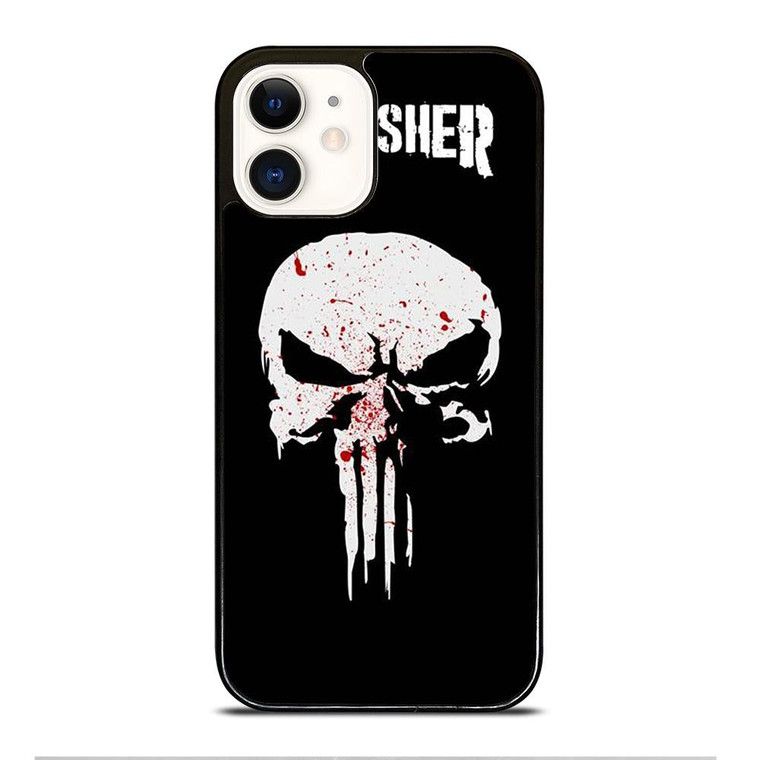 THE PUNISHER MARVEL LOGO iPhone 12 Case Cover
