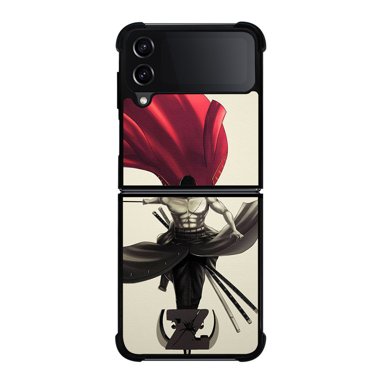 RORONOA ZORO ONE PIECE ANIME Samsung Galaxy Z Flip 4 Case Cover