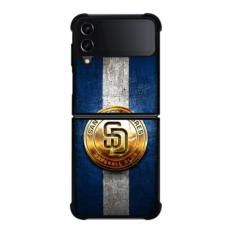 SAN DIEGO PADRES GOLD LOGO Samsung Galaxy Z Flip 4 Case Cover