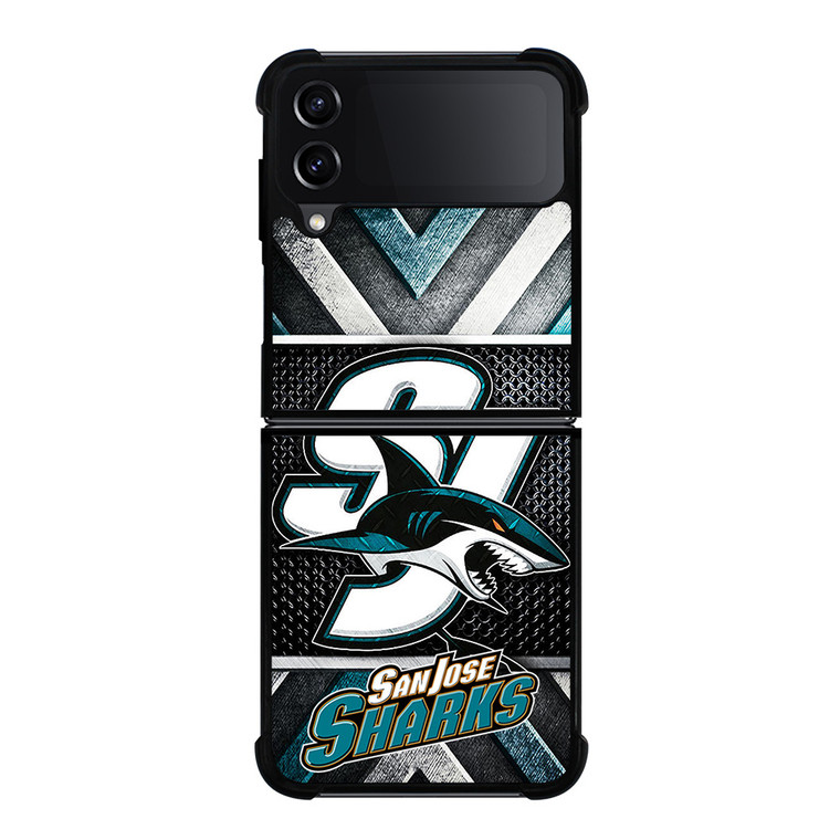 SAN JOSE SHARKS LOGO NHL Samsung Galaxy Z Flip 4 Case Cover