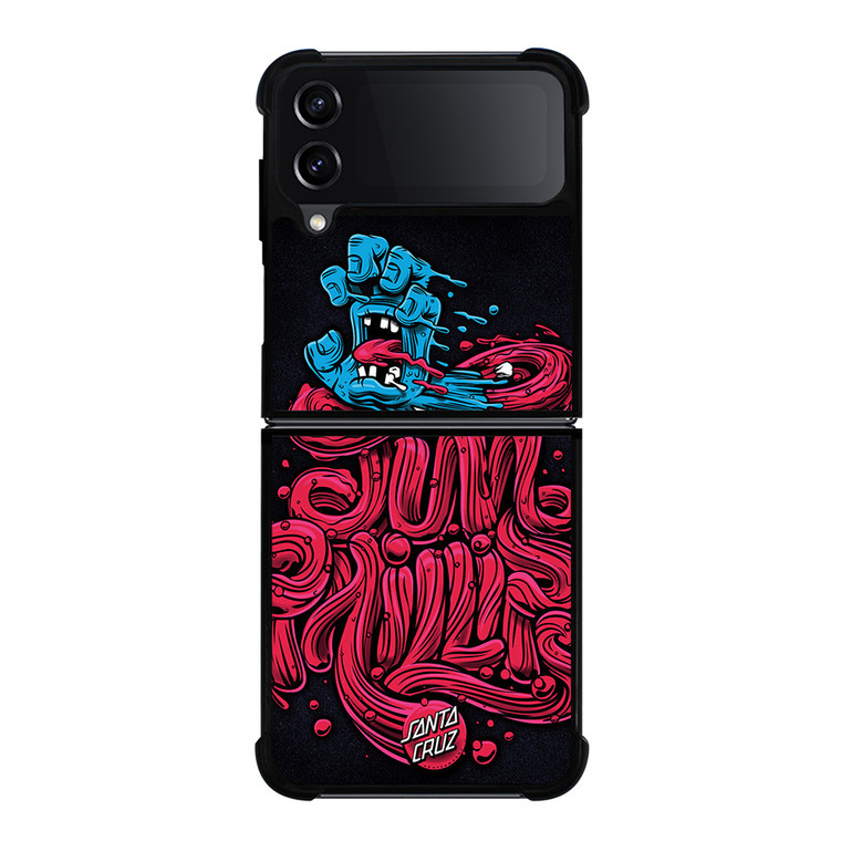 SANTA CRUZ SKATEBOARDS CLIPART Samsung Galaxy Z Flip 4 Case Cover