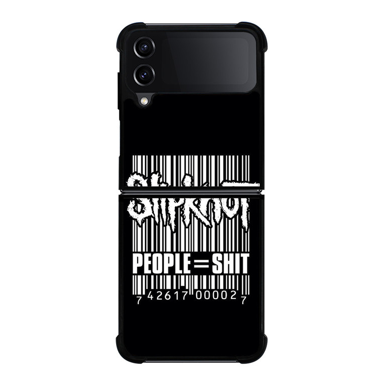 SLIPKNOT BARCODE PEOPLE SHIT Samsung Galaxy Z Flip 4 Case Cover