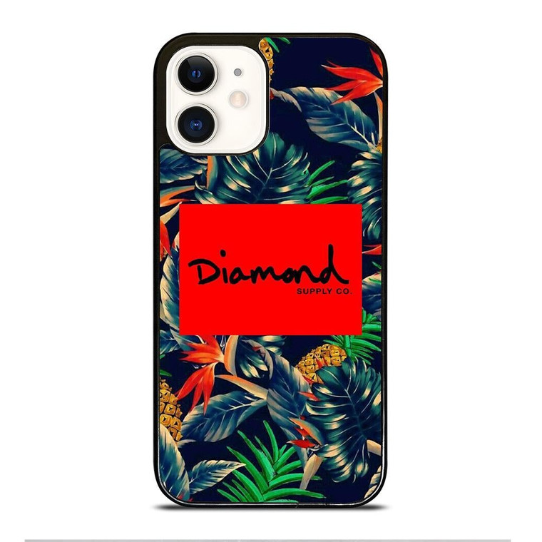THRASHER DIAMOND SUPPLY CO PALM iPhone 12 Case Cover