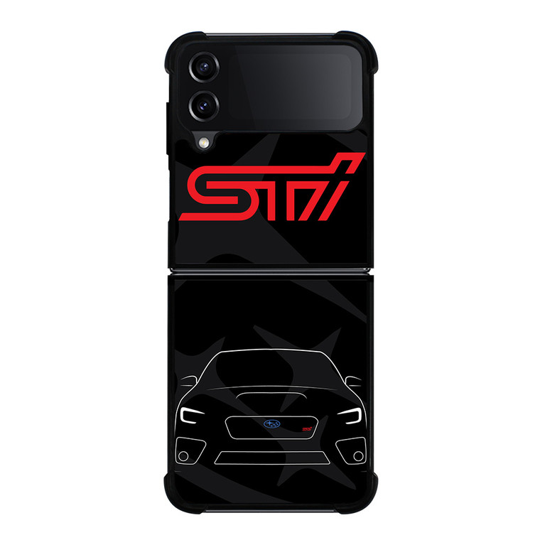 SUBARU STI CAR LOGO Samsung Galaxy Z Flip 4 Case Cover
