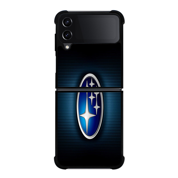 SUBARU VERTICAL LOGO Samsung Galaxy Z Flip 4 Case Cover
