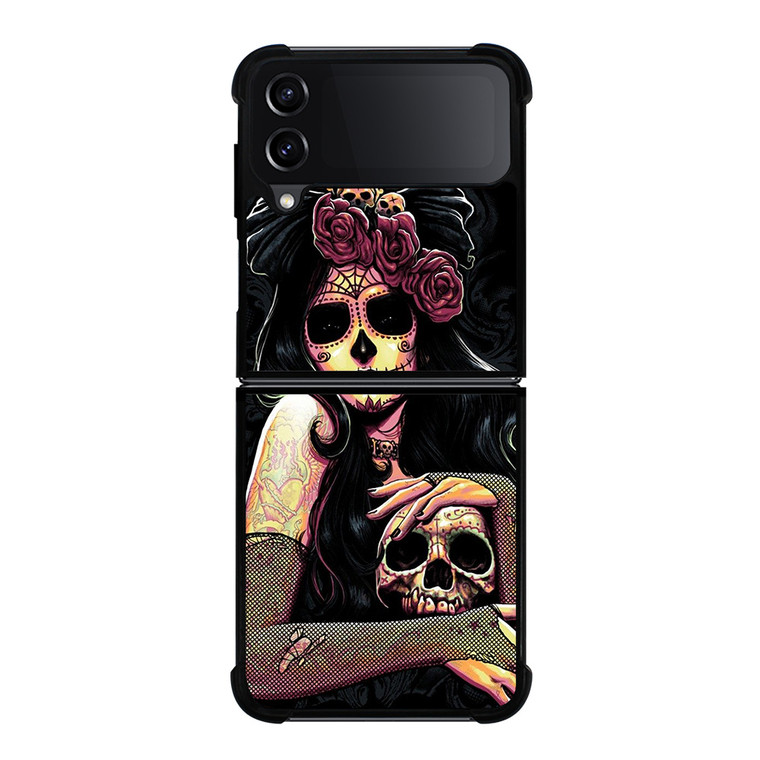 SUGAR SCHOOL TATTOO Samsung Galaxy Z Flip 4 Case Cover