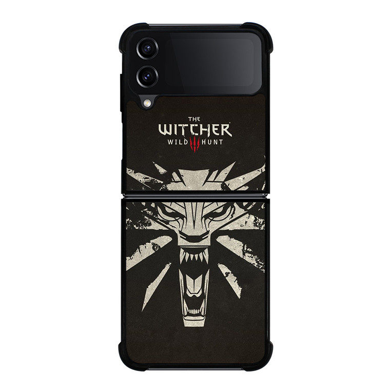THE WITCHER WILD HUNT LOGO Samsung Galaxy Z Flip 4 Case Cover THE WITCHER WILD HUNT LOGO Samsung Galaxy Z Flip 4 Case Cover