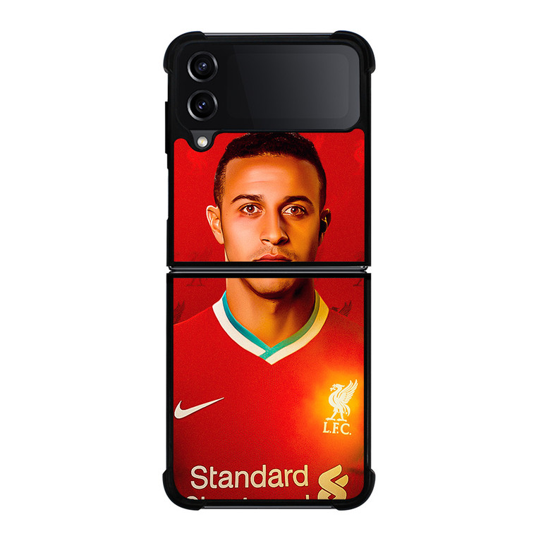 THIAGO ALCANTARA LIVERPOOL FC Samsung Galaxy Z Flip 4 Case Cover THIAGO ALCANTARA LIVERPOOL FC Samsung Galaxy Z Flip 4 Case Cover