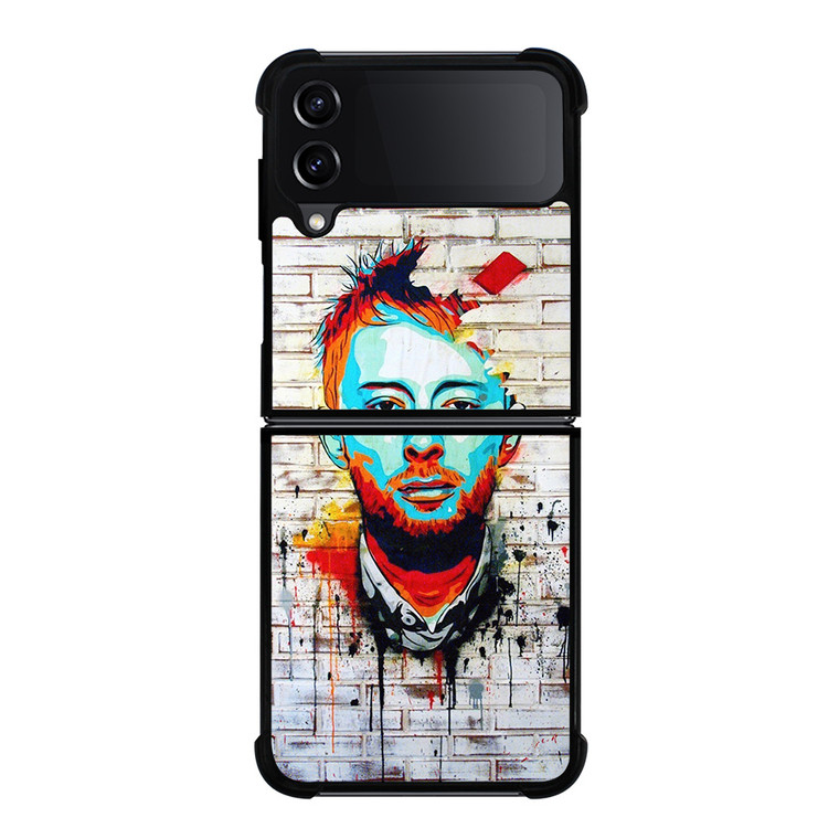 TOM YORKE RADIOHEAD ART Samsung Galaxy Z Flip 4 Case Cover