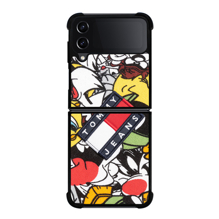 TOMMY HILFIGER LOONEY TUNES ART Samsung Galaxy Z Flip 4 Case Cover