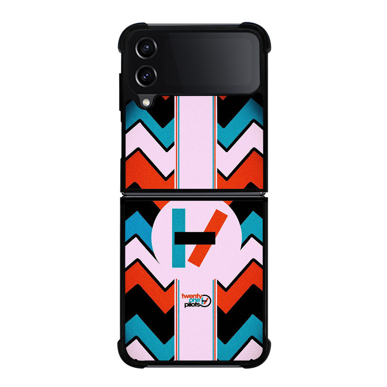 TWENTY ONE PILOTS STRIPE Samsung Galaxy Z Flip 4 Case Cover TWENTY ONE PILOTS STRIPE Samsung Galaxy Z Flip 4 Case Cover