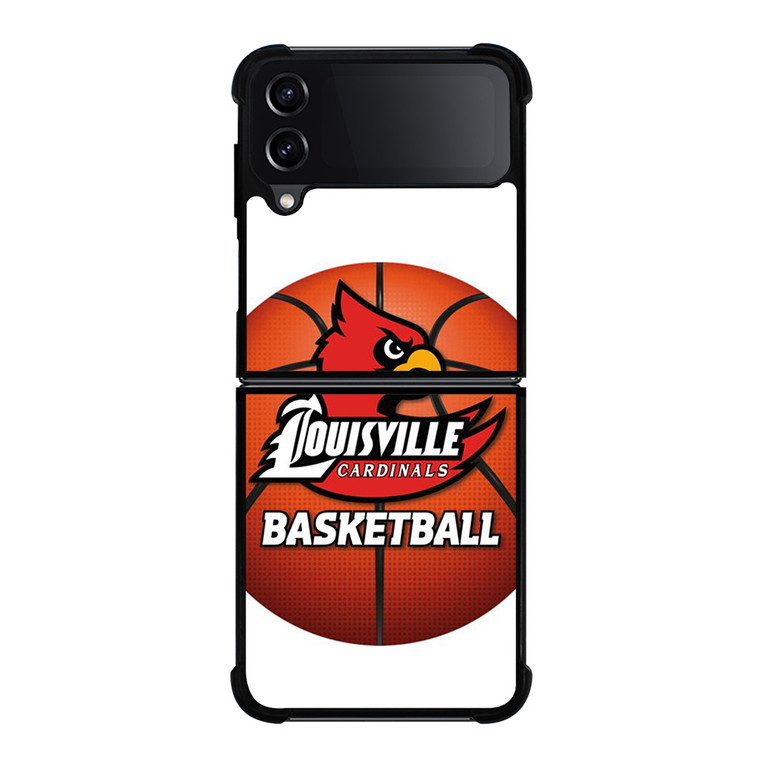 UNIVERSITY OF LOUISVILLE CARDINALS BASKETBALL Samsung Galaxy Z Flip 4 Case Cover