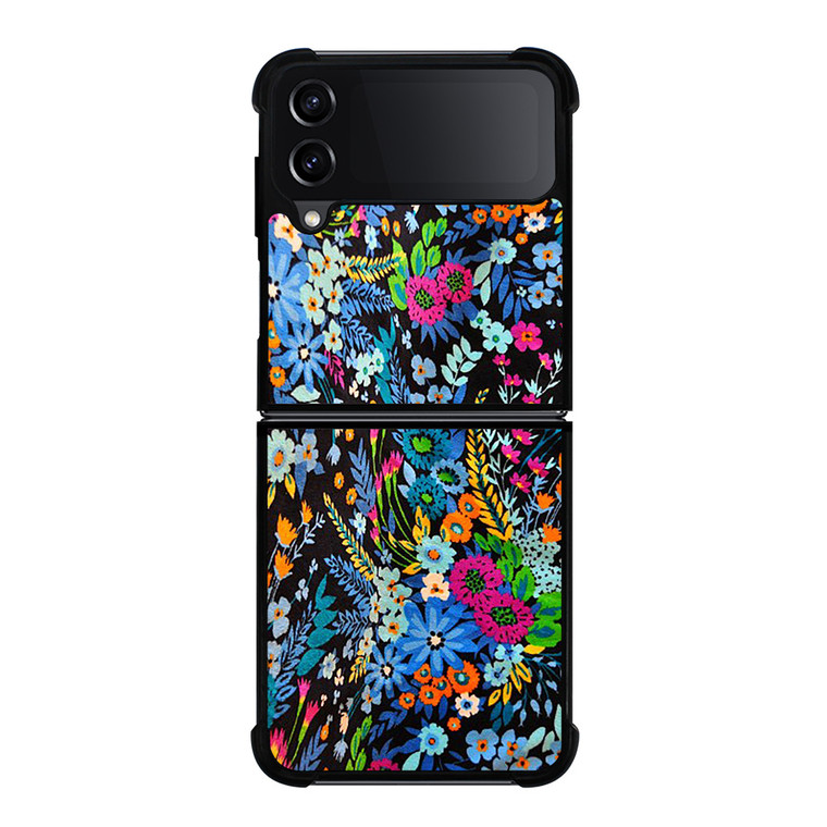 VERA BRADLEY MIDNIGHT BLUES Samsung Galaxy Z Flip 4 Case Cover VERA BRADLEY MIDNIGHT BLUES Samsung Galaxy Z Flip 4 Case Cover