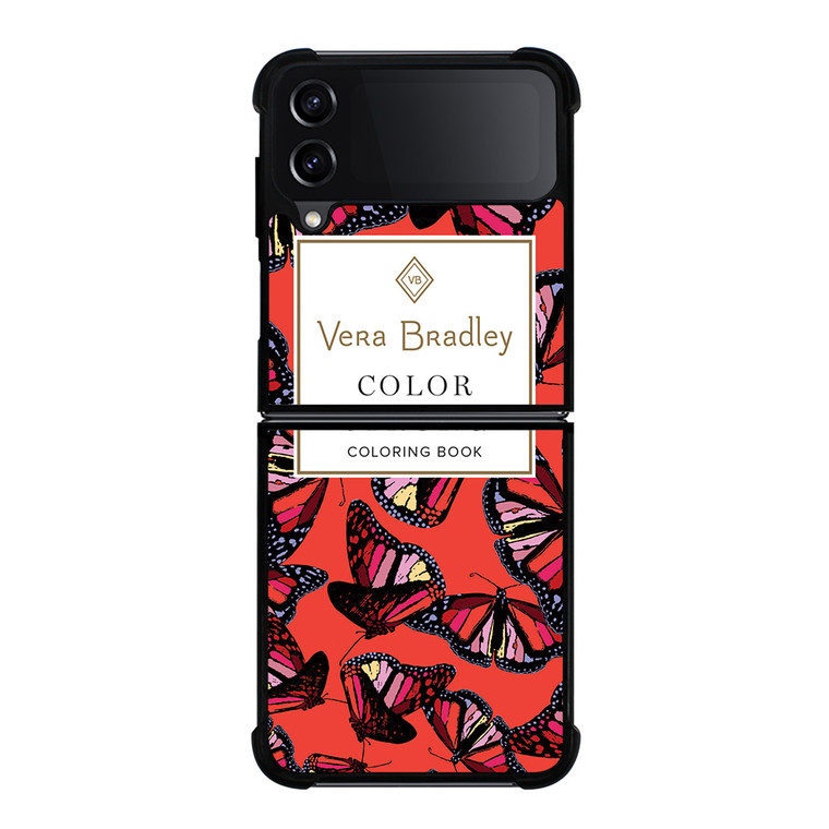 VERA BRADLEY VB COLOR STRONG CB Samsung Galaxy Z Flip 4 Case Cover