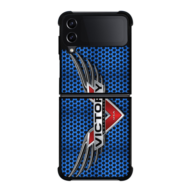 VICTORY MOTORCYCLES SYMBOL Samsung Galaxy Z Flip 4 Case Cover VICTORY MOTORCYCLES SYMBOL Samsung Galaxy Z Flip 4 Case Cover