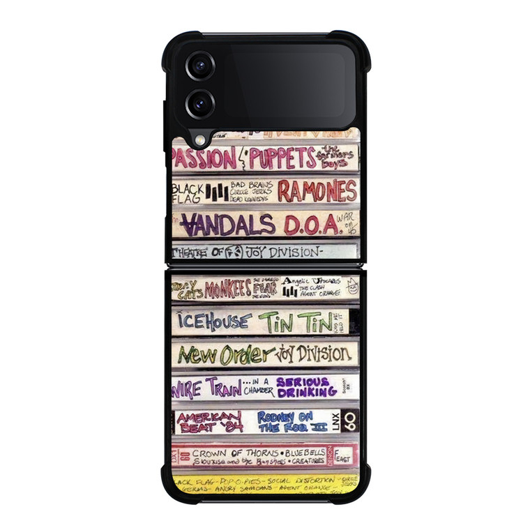 VINTAGE CASETTE COLLAGE 2 Samsung Galaxy Z Flip 4 Case Cover