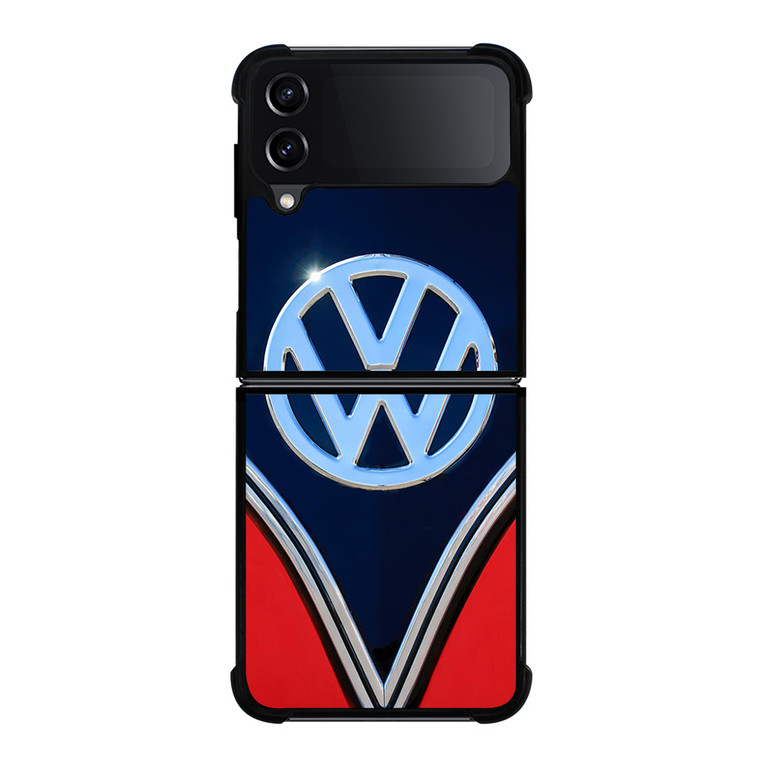 VW VOLKSWWAGEN EMBLEM Samsung Galaxy Z Flip 4 Case Cover VW VOLKSWWAGEN EMBLEM Samsung Galaxy Z Flip 4 Case Cover