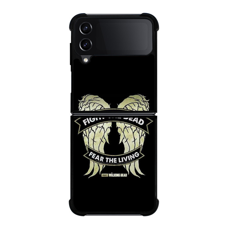 WALKING DEAD DARYL DIXON WINGS Samsung Galaxy Z Flip 4 Case Cover WALKING DEAD DARYL DIXON WINGS Samsung Galaxy Z Flip 4 Case Cover