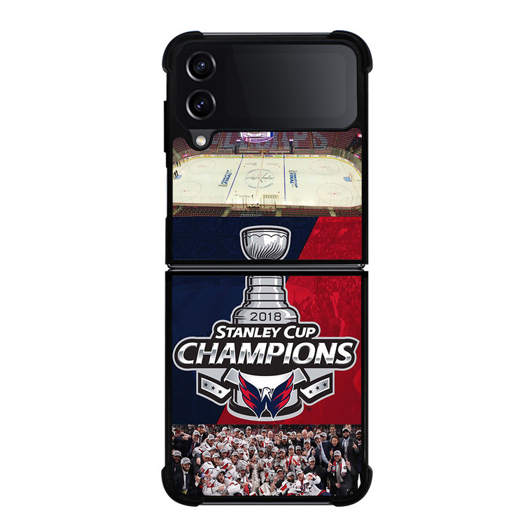 WASHINGTON CAPITALS CHAMPIONS Samsung Galaxy Z Flip 4 Case Cover
