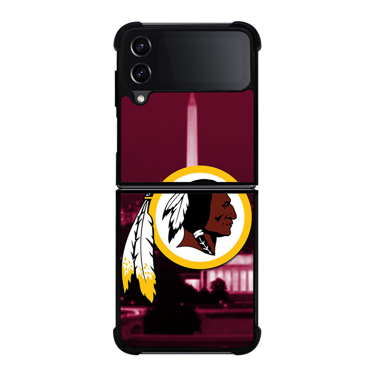 WASHINGTON REDSKINS LOGO Samsung Galaxy Z Flip 4 Case Cover WASHINGTON REDSKINS LOGO Samsung Galaxy Z Flip 4 Case Cover