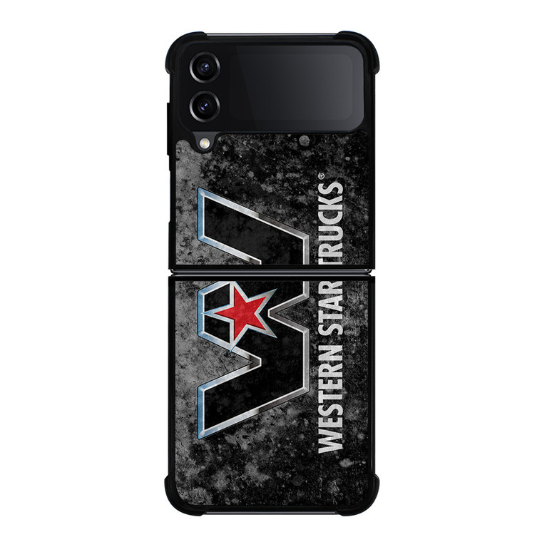 WESTERN STAR TRUCK Samsung Galaxy Z Flip 4 Case Cover WESTERN STAR TRUCK Samsung Galaxy Z Flip 4 Case Cover