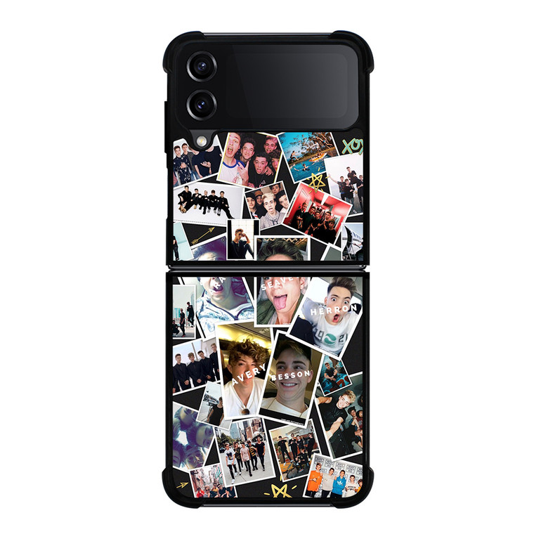 WHY DON'T WE COLLAGE Samsung Galaxy Z Flip 4 Case Cover WHY DON'T WE COLLAGE Samsung Galaxy Z Flip 4 Case Cover