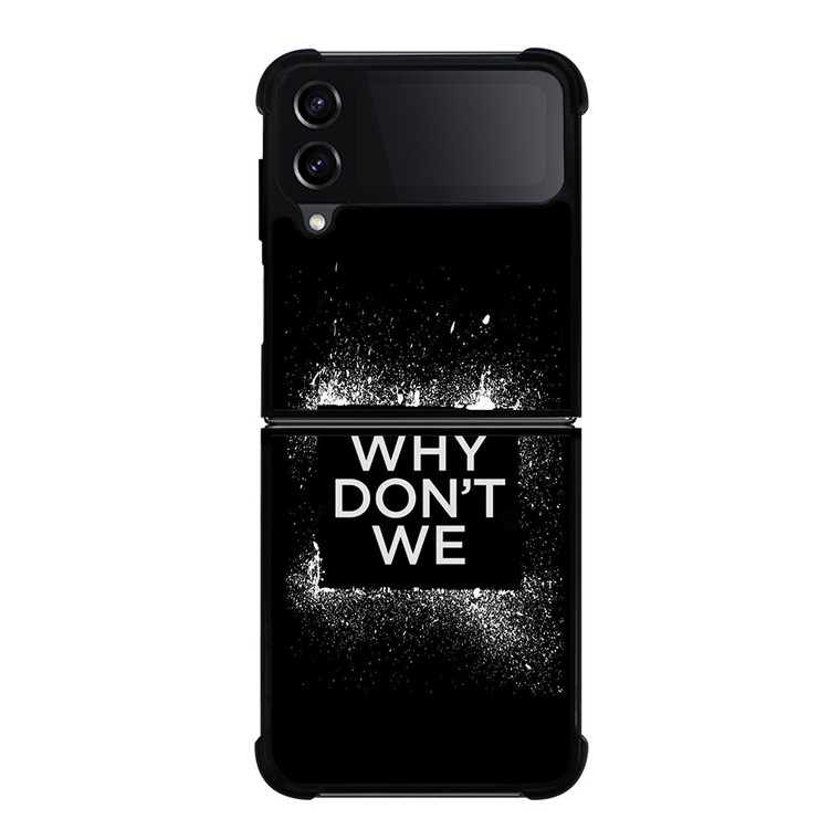 WHY DONT WE GROUP BAND LOGO Samsung Galaxy Z Flip 4 Case Cover WHY DONT WE GROUP BAND LOGO Samsung Galaxy Z Flip 4 Case Cover