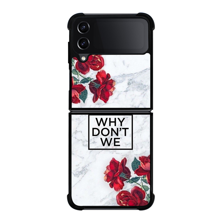 WHY DONT WE ROSE MARBLE Samsung Galaxy Z Flip 4 Case Cover