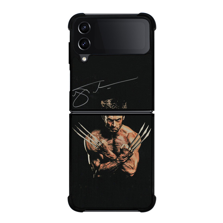 WOLVERINE LOGAN MARVEL SIGNATURE Samsung Galaxy Z Flip 4 Case Cover WOLVERINE LOGAN MARVEL SIGNATURE Samsung Galaxy Z Flip 4 Case Cover