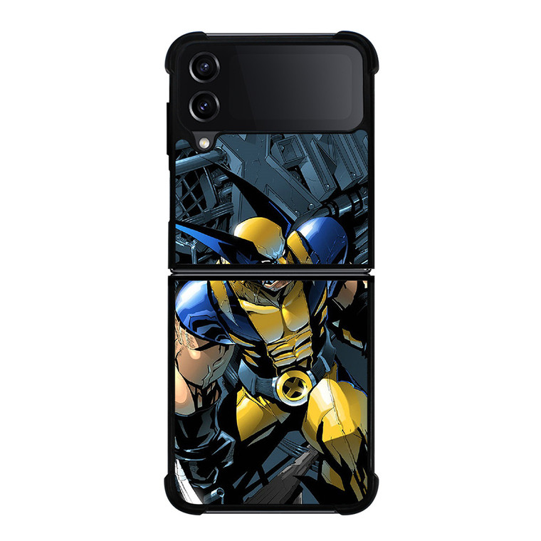 WOLVERINE X-MEN CARTOON Samsung Galaxy Z Flip 4 Case Cover WOLVERINE X-MEN CARTOON Samsung Galaxy Z Flip 4 Case Cover