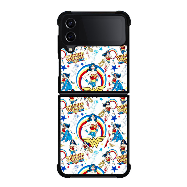 WONDER WOMAN COLLAGE Samsung Galaxy Z Flip 4 Case Cover