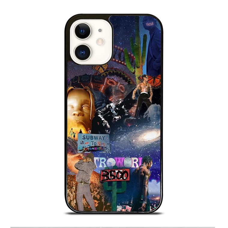 TRAVIS SCOTT COLLAGE iPhone 12 Case Cover