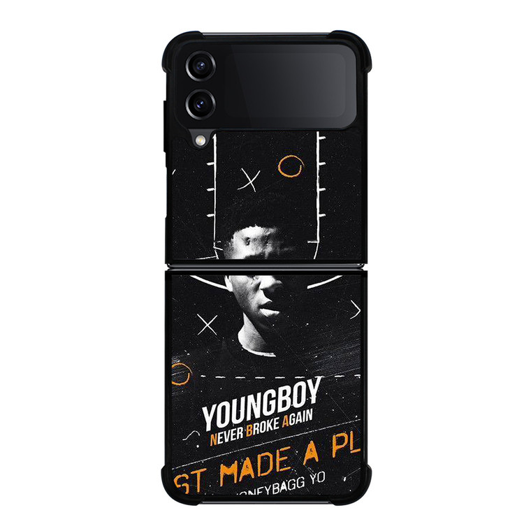 YOUNGBOY NBA RAPPER 3 Samsung Galaxy Z Flip 4 Case Cover YOUNGBOY NBA RAPPER 3 Samsung Galaxy Z Flip 4 Case Cover