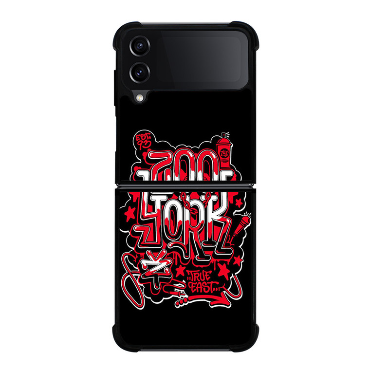 ZOO YORK LOGO TRUE EAST Samsung Galaxy Z Flip 4 Case Cover