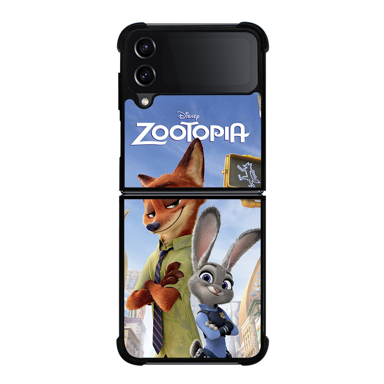 ZOOTOPIA NICK AND JUDY DISNEY Samsung Galaxy Z Flip 4 Case Cover