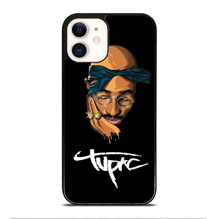 TUPAC SHAKUR ART iPhone 12 Case Cover