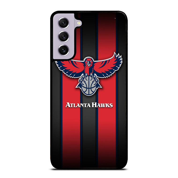 ATLANTA HAWKS STRIPE LOGO Samsung Galaxy S21 FE Case Cover