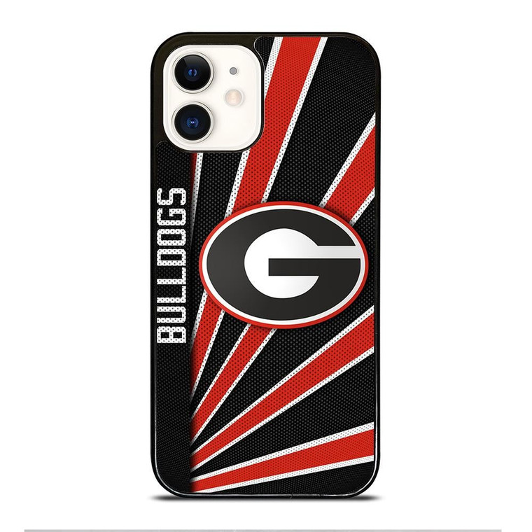 UGA GEORGIA BULLDOGS ICON iPhone 12 Case Cover