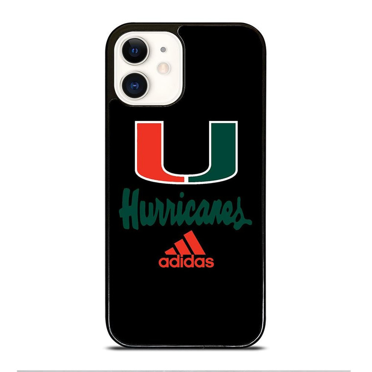 UM MIAMI HURRICANES ICON iPhone 12 Case Cover