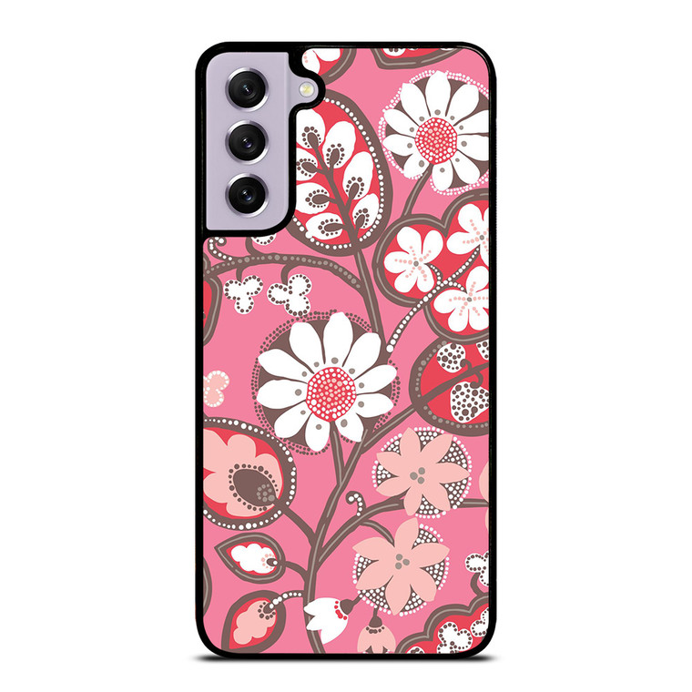 BLUSH PINK VERA BRADLEY PRINT Samsung Galaxy S21 FE Case Cover