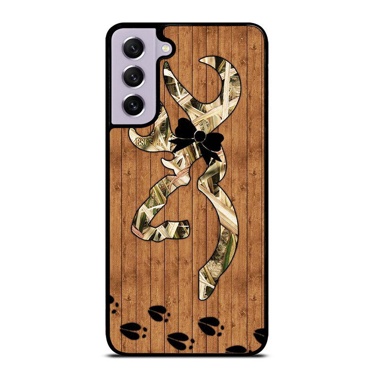 BROWNING WOODEN LOGO Samsung Galaxy S21 FE Case Cover