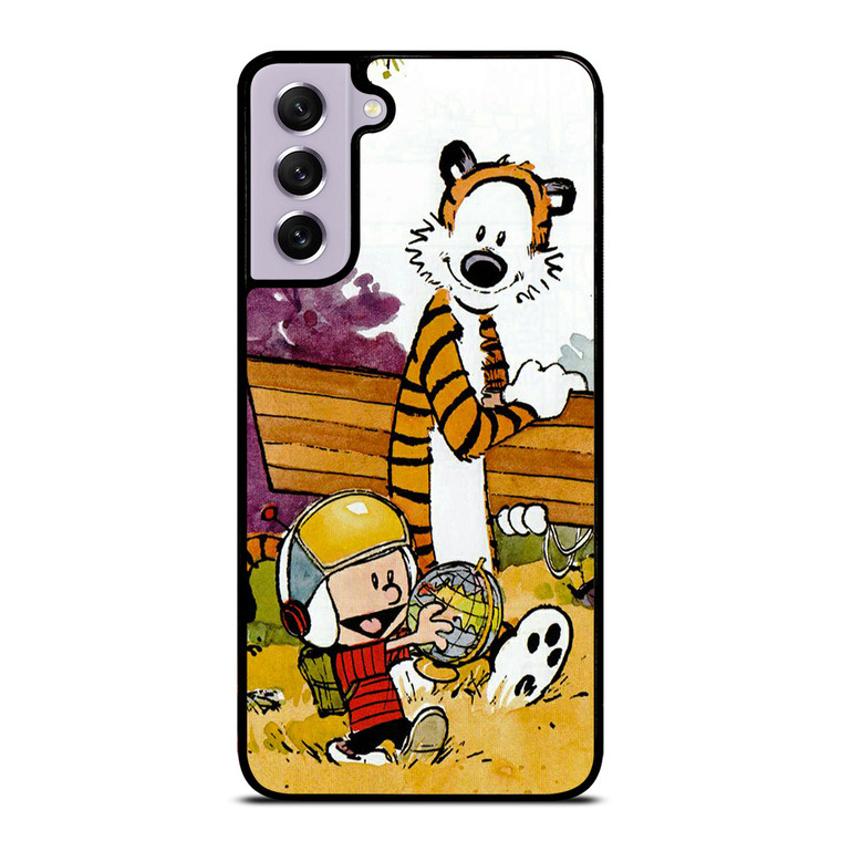 CALVIN AND HOBBES CARTOON Samsung Galaxy S21 FE Case Cover