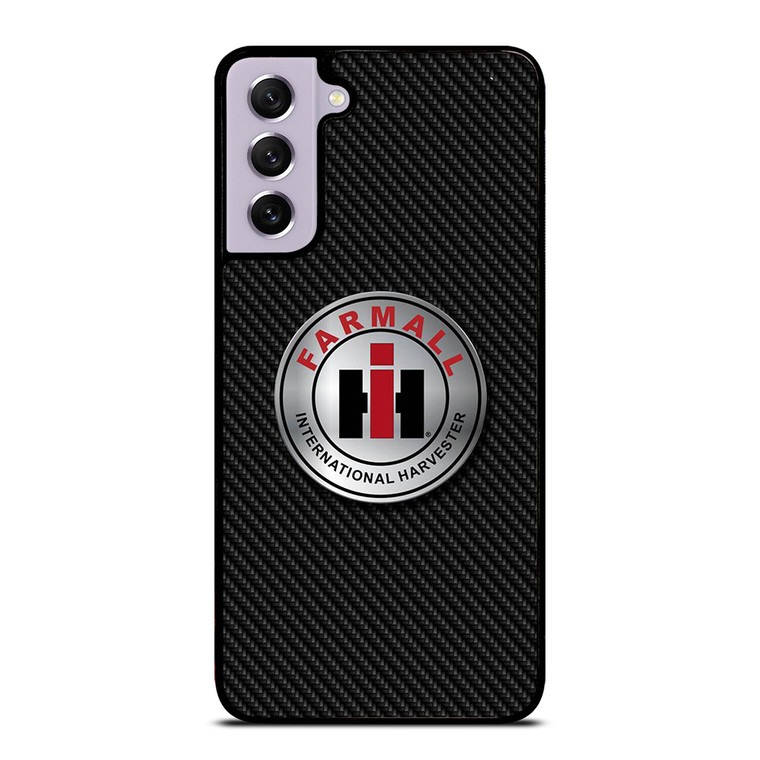 CASE IH INTERNATIONAL HARVESTER CARBON Samsung Galaxy S21 FE Case Cover CASE IH INTERNATIONAL HARVESTER CARBON Samsung Galaxy S21 FE Case Cover